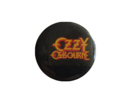 Vintage Ozzy Osbourne ~1&quot; Pin Pinback Button Black Sabbath - £7.51 GBP