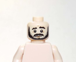 MZ Head Beard Frown Bearded Head Diy Action Minifigures - $2.55