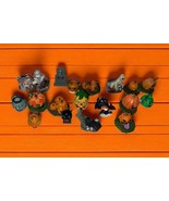 LEMAX Spooky Pumpkin, jack o lantern, Halloween, bat figurines Set of 19 - $479.60 MXN