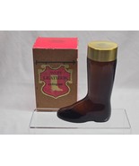 Vintage AVON COWBOY BOOT Leather After Shave Decanter With Original Box ... - €15,39 EUR