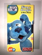 Blue&#39;s CLUES-SING &amp; Boogie In Blue&#39;s ROOM-FISHER-PRICE Nick Jr(Vhs 2003)SHIP24HR - £27.60 GBP