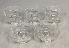 Set Of 5 Antique Duncan &amp; Sons Celtic Cross Glass Honey/Dessert Dishes -... - $19.79