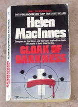 Helen MacInnes Cloak of Darkness 1983 Espionage Thriller SC - £3.73 GBP