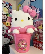 Hello Kitty Pillow And Easter Basket Pail - £35.39 GBP