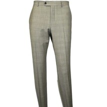 Men Suit BERLUSCONI Turkey Italian Wool 180's Glenn Plaid K167-06 Black White image 9