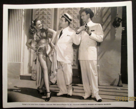 ABBOTT &amp; COSTELLO (ONE NIGHT IN THE TROPICS)  ORIG 1940 1ST  FILM APPEAR... - £174.79 GBP