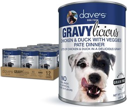 Gravylicous Soft Wet Dog Food For Small &amp; Large Dogs (Chicken &amp; Duck With Veggie - $41.99