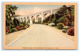 Nicholson Bridge Lackawanna Trail Scranton PA Postcard - $5.95