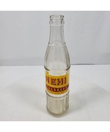 Vintage NEHI Clear Soda Bottle 9 Fl Oz Royal Crown Bottling Red Orange - $342.71 MXN