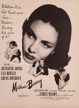 1949 Magazine Movie Ad &quot;Madame Bovary&quot; Starring Jennifer Jones &amp; Van Heflin - $21.37