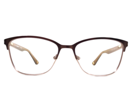 Marchon NYC Eyeglasses Frames M-4007 210 Brown Cat Eye Full Rim 52-16-135 - £36.98 GBP