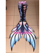 2020 Amazing Swimmable Mermaid Tail for Kids Women with Monofin,Mermaid ... - £79.91 GBP