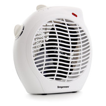 Impress Dual Setting Fan Heater w Adjustable Thermostat - £39.48 GBP