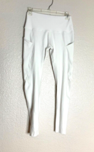 Ododos Womens Sz S Legging Pants White Pockets - £9.93 GBP