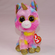 TY Beanie Boos FANTASIA The Unicorn Plush Stuffed Animal Toy With Tags C... - £6.06 GBP