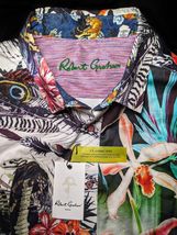 Robert Graham Biscayne  Colorful  Short Sleeve Shirt Size Medium NWT image 5