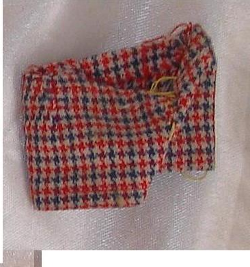 Primary image for Barbie doll vintage Tutti Friend Todd original outfit shorts red white blue prnt