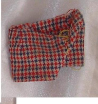 Barbie doll vintage Tutti Friend Todd original outfit shorts red white b... - $12.99