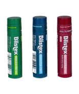 BLISTEX MEDICATED LIP BALM SPF-15 0.15 oz (3-PACK) - CLASSIC, MINT &amp; BERRY - $18.78 MXN