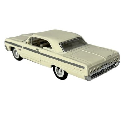 1964 Chevy Impala SS 409 Cream 1/32 Vintage Diecast Model Car Sunnyside Item image 4