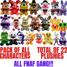 FNAF PLUSHIES Set of 22 Five Nights at Freddy&#39;s Plush Collector Brand New Pack - £223.47 GBP