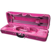 SKY Oblong Violin Case 4/4 Full Size (Pink) - £117.70 GBP