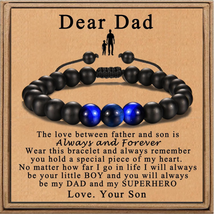 Fathers Day Gifts for Dad, Stepdad, Grandad, Daddy Man Bracelet, Fathers... - £21.95 GBP