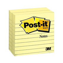 Post- It Notes Lined Yellow (12pk) - 76x76mm - £27.83 GBP