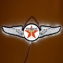 Texaco Wings Slim LED Light Business LED Sign 31 Inches Neon Sign 7LEDTX - £159.86 GBP