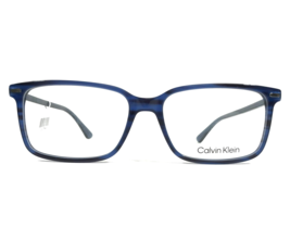 Calvin Klein Eyeglasses Frames CK22542 420 Transparent Blue Rectangle 56... - £59.59 GBP