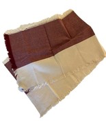 NIP Pehr Ecru and Burgundy Striped 14&quot; x 90&quot; Runner - $24.66 CAD