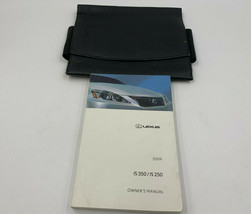 2009 Lexus IS350 IS250 Owners Manual Set with Case OEM H02B38009 - £35.39 GBP