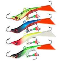 Goture New Winter Fishing Lure Bas Ice Fishing Jig Wobblers for Trout B Pike Per - £55.36 GBP