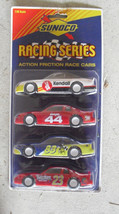 COOL 1999 Sunoco Racing Series 4 Car Set Friction 1/38 Race Car Set NIP - £14.02 GBP