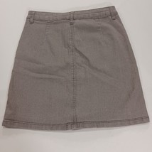 Lexi Jeans SKS48016 Women's Gray Cotton Blend Button Pockets Size 4 Waist 28" image 12