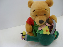 10&quot; Disney Winnie the Pooh Flower Pot Happy Mother&#39;s  Day Plush Stuffed Animal - £9.48 GBP