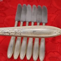 7X International 1847 Rogers Bros Silverplate AMBASSADOR Butter Knives 8... - $19.98