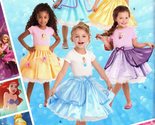 Disney Princess 8627 Craft Sewing Pattern Character Skirt Overlay Girls ... - $12.95