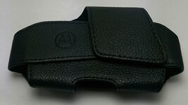 Brand New Original Motorola Leather CHYN4632A L2/L6/L7 Cell Phone Holder... - $9.99