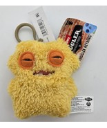 Fuggler Plush Clip On Keyring Sir Nobbynuts 4” Funny Ugly Monster Toy - $23.36 CAD