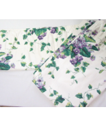 Waverly Sweet Violets Floral Cotton 2-PC 100 x 84 Lined Drapery Panel Set - £87.66 GBP