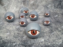 8 Count Eyeball Orbs Halloween Table Scatters Prop Creepy Haunted House Decor - $23.95