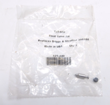 Stens 525-840 Float Needle Valve Kit replaces Briggs &amp; Stratton 398188 - $0.99