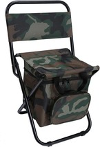 Compact Fishing Stool With Cooler Bag From Leadallway. Foldable Camping Chair. - £31.59 GBP