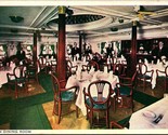 Interior Dining Room SS Calamares US Fruit Company Pre-WWI UNP 1910s Pos... - $19.75