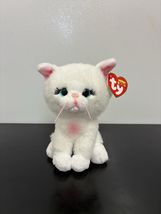 - Amelia -  2025 Ty Beanie Boo~ 6 Inch White Cat ~ MWMT~ - $4.99