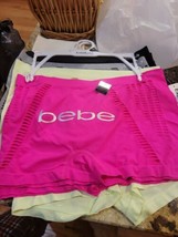 NEW Bebe Briefs Underware 4 Pack Seamless Tagless Boy Legs Plus Size Womens 2X  - £11.06 GBP