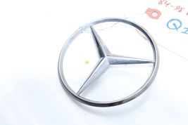 86-95 MERCEDES-BENZ W124 REAR TRUNK LID CHROME BADGE Q1383 image 3