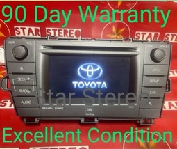 2012-2015 Toyota Prius Radio Display and Receiver ID 57034 OEM 86140 47180 TO150 - £243.10 GBP