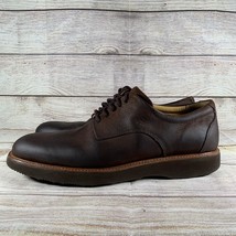 Samuel Hubbard Oxford Brown Shoes Mens Size US 10 M Vibram Soles M2160-081 - £39.16 GBP